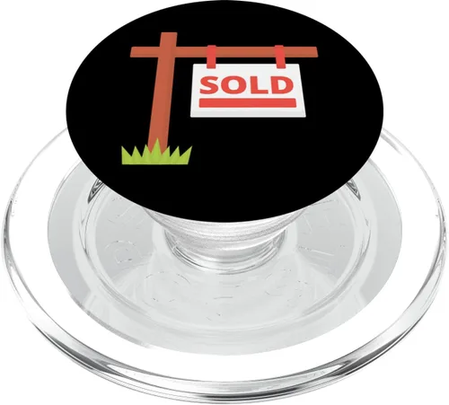 Vista 7 de Señal de venta en inglés: PopSockets Grip and Stand for Phones and Tablets.