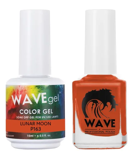 Vista 110 de WAVEGEL - Juego dúo de gel y esmalte de uñas a juego - Colección Simplicity - #P109 Blizzard I 0.5 onzas