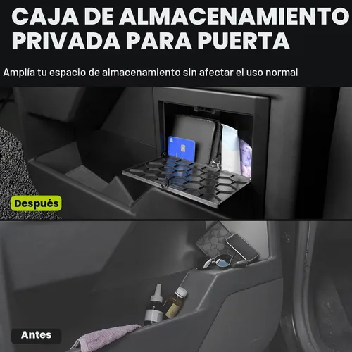 Vista 2 de Pop-Up Door Organizer for 2024-2026 Tesla Cybertruck Accessories