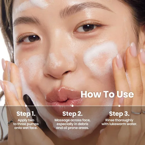 Vista 6 de AXIS-Y Quinoa One Step Balanced Gel Cleanser – Gel limpiador facial hidratante profundo – Gel limpiador facial vegano coreano para el cuidado