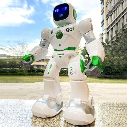 Vista 12 de Ruko 1088 Robots inteligentes para niños, gran robot interactivo programable RC con control de voz, control de aplicación, regalo para niños y niñas
