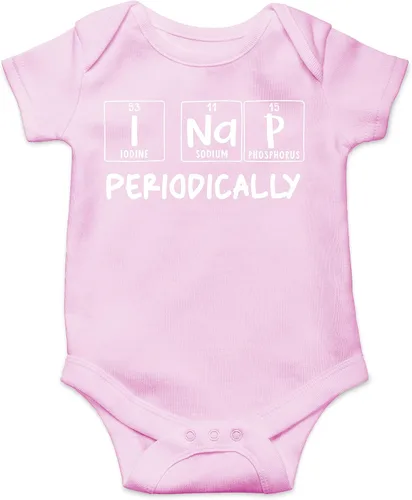 Vista 8 de I Nap Periodically - Body divertido y lindo para recién nacido, traje de regreso a casa para niños Negro