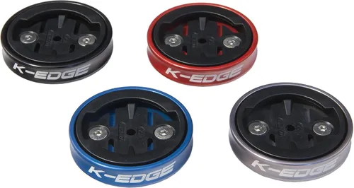 Vista 2 de K-Edge Gravity Top Cap Soporte para computadora de bicicleta Garmin Negro accesorios de ciclismo-electrónica
