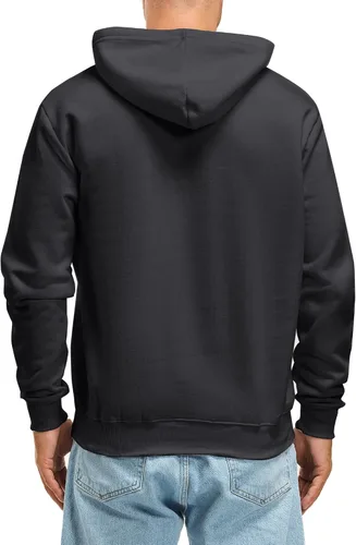 Vista 3 de Zrycn Mens Hoodie Sweatshirt for Men, Plush Pullover Hooded Sweatshirts for Men, Soft Cotton-Blend Plain Casual Hoodies