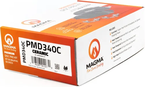 Vista 4 de MAGMA Fire Born Braking Pastillas de freno de cerámica prémium PMD340C