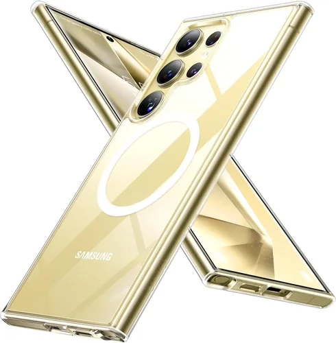 Vista 23 de TORRAS - Funda protectora magnética para Samsung Galaxy S23 6.1 pulgadas, prueba de caídas de grado militar, apta para MagSafe, parte trasera