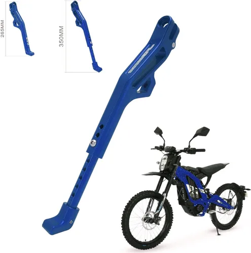 Vista 12 de JFG RACING Sur Ron Soporte de Pata, Soporte Lateral de Moto de Aleación de Aluminio CNC Ajustable para Surron Light Bee S/X Segway X160/X260 Talaria