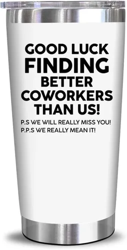Vista 14 de NewEleven Regalos para Compañeros de Trabajo para Mujeres, Hombres - Divertido Regalo de Mejor Amigo para Bestie del Trabajo, Jefe, Amigos - Regalo