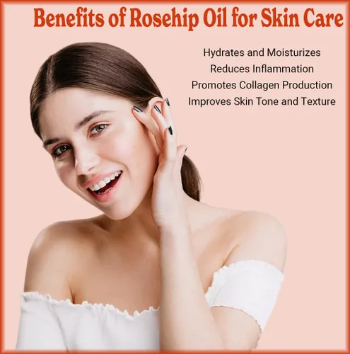 Vista 9 de Aceite de semilla de rosa mosqueta de 4 onzas, 100% puro y natural, prensado en frío, sin refinar, hidratante orgánico para piel y cabello, incluye