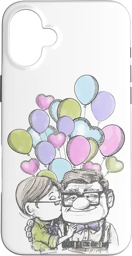 Vista 23 de Disney Pixar Up Carl & Ellie Sketch - Carcasa para iPhone 17