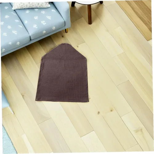 Vista 7 de Funda elástica para reposabrazos de sofá, 2 piezas, para oficina en casa y cómoda toalla de sofá, color café oscuro, material agradable a la piel