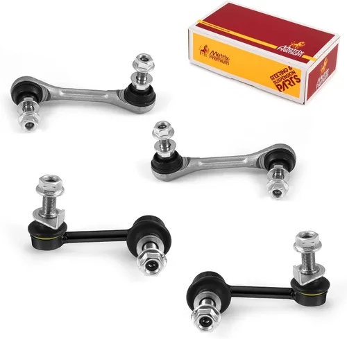 Vista 60 de Metrix Premium Chassis Parts - Kit de 4 piezas de barra estabilizadora delantera y trasera con enlace de extremo de barra estabilizadora para Ford