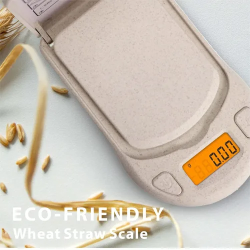 Vista 7 de Mini báscula digital, báscula de bolsillo, 0.00 oz x 7.05 oz, báscula de alimentos con retroiluminación LCD, 6 unidades de gramos y onzas, tara