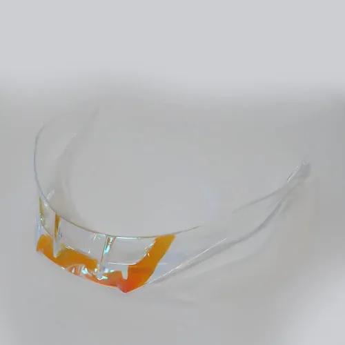 Vista 9 de Casco de motocicleta con borde trasero, protector de carcasa, visera, tiras de alerón de aire de carreras, cubierta de alerón para accesorios