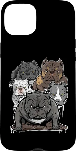 Vista 9 de Pitbull shirt, Pitbull terrier, Bully, American bullies dog Case for iPhone 16