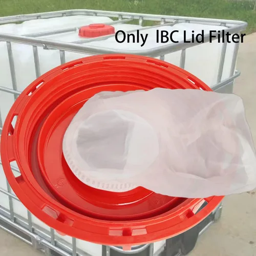 Vista 5 de Filtro de tapa IBC Pantalla de filtro de nylon para cubierta de tanque de agua lavable de una pieza