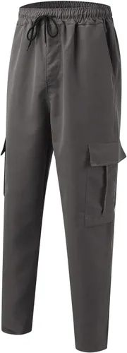 Vista 3 de Vickyleb Sweatpants for Men Jogger, Men's Athletic Casual Fleece Sweatpants with Pockets Big and Tall Pants