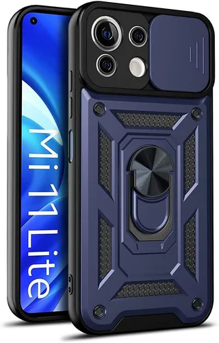 Vista 129 de Compatible con Tecno Pova Neo 2 Bracket Shell, con cubierta deslizante para lente de cámara compatible con Tecno Pova Neo 2 LG6n Case Negro
