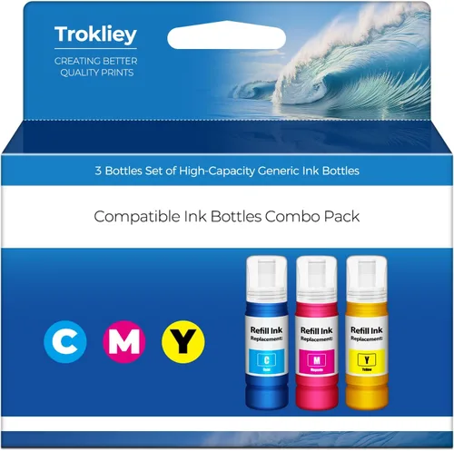 Vista 10 de Black Ink ET-3850 ET-2850 ET-4850 Reemplazo para ET2850 3850 ET-3760 4760