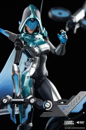 Vista 7 de nan Passage - Figura de PVC Ashe 1/8 del proyecto League of Legends