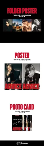 Vista 5 de SM Ent. Taemin Shinee - Consejo (3er Mini álbum) Álbum+Juego de tarjetas fotográficas adicionales (SMK1250)
