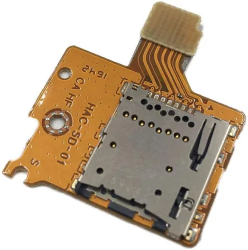 Vista 2 de Placa de lector de enchufe con ranura para tarjeta Micro SD TF para consola Nintendo Switch NS NX
