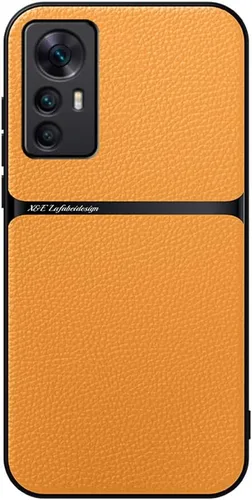 Vista 7 de Kepuch Silklike Case para Xiaomi 12 - Cubierta de parachoques Placa de metal incorporada para Xiaomi 12 - Negro