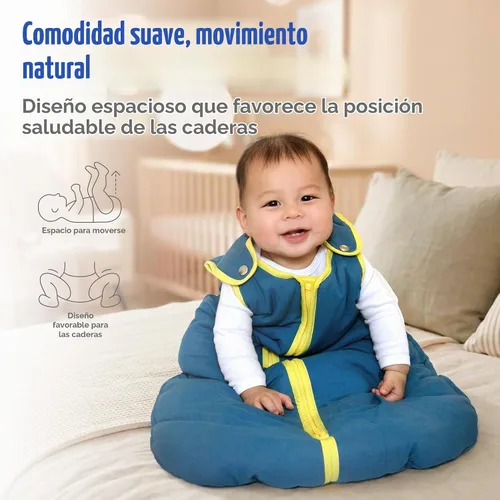 Vista 8 de Saco de Dormir Baby Deedee Sleep Nest Azul Dream