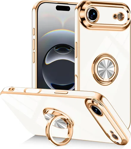 Vista 38 de Funda diseñada para iPhone 17 Pro Max con soporte de anillo, color azul