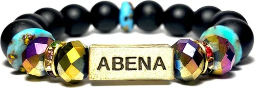Vista 65 de Pulseras africanas tradicionales con nombre nacido en el día para mujeres de Ghana, materiales naturales, ajuste cómodo y holgado