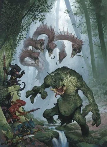 Vista 7 de Toy Vault Pathfinder Game Puzzle Bestiary, rompecabezas de 1000 piezas de 20 x 26 pulgadas