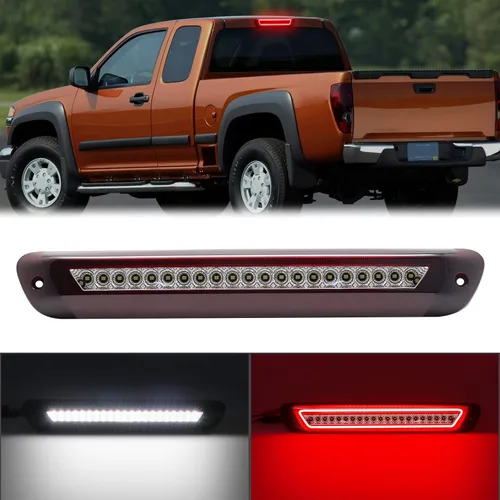 Vista 7 de R&F Auto Luz de freno LED de montaje alto de reemplazo para camionetas Colorado/Canyon (2004-2012) Luces de techo de carga Luz de freno trasera