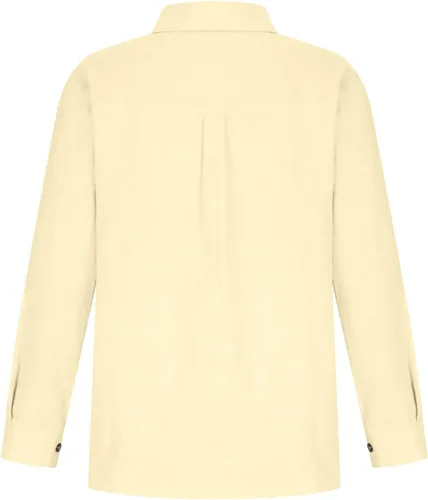 Vista 62 de SMIDOW Camisa de algodón y lino con botones para mujer