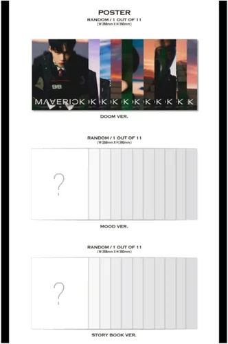 Vista 7 de THE BOYZ 3er álbum sencillo - MAVERICK (DOOM Ver.) Álbum Y