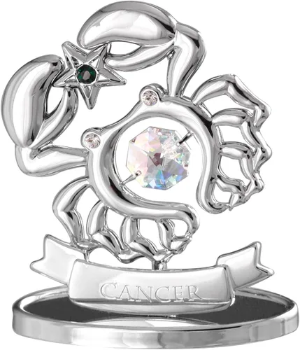 Vista 35 de CRYSTOCRAFT Regalo de sagitario, adorno de constelación con cristal austriaco, adorno de cristal de signo del zodiaco, colección de decoración