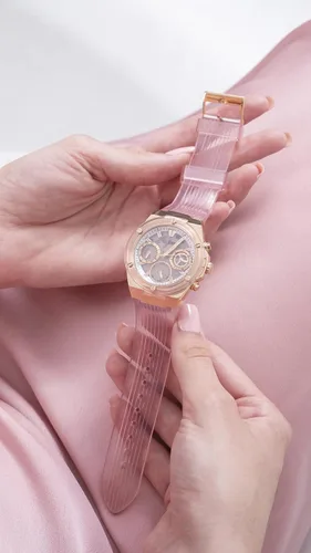 Vista 6 de GUESS Ladies Sport Clear Multifunction 39mm Watch