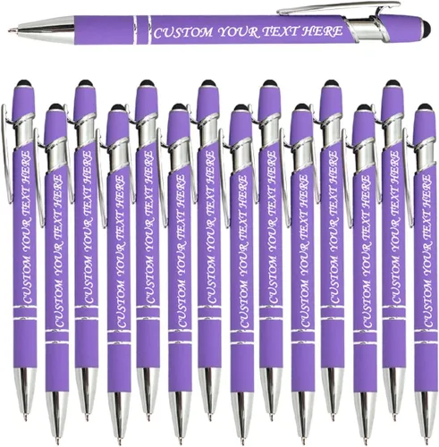 Vista 105 de VectWaby - Bolígrafos personalizados a granel, bolígrafo grabado con nombre, logotipo, lápiz capacitivo para pantallas táctiles, a granel