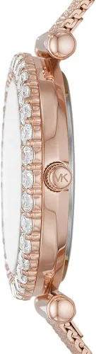 Vista 2 de Michael Kors Darci Reloj de tres manecillas con detalles brillantes 1299in