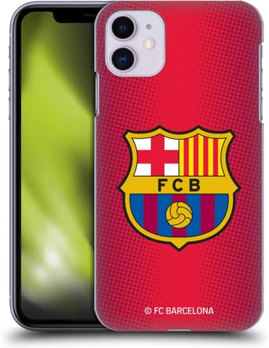 Vista 10 de Head Case Designs Funda rígida con licencia oficial del FC Barcelona Black Crest compatible con Apple iPhone 11