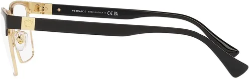 Vista 3 de Versace VE1285-1443 Marco de gafas 2.205 in, Negro