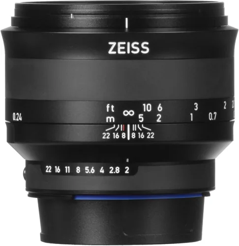 Vista 6 de ZEISS Milvus 1.969 in f/2 lente de cámara de fotograma completo para Nikon F-Mount ZF.2, negro