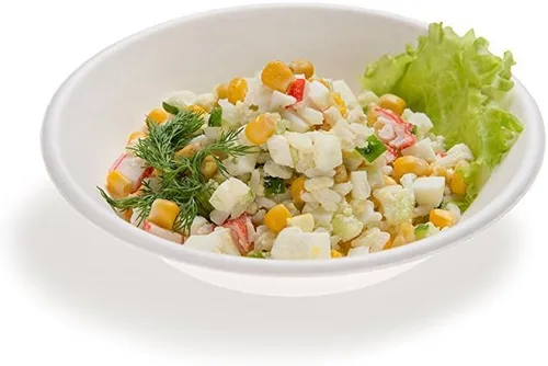 Vista 11 de Restaurantware Pulp Tek - Tazones de arroz desechables de 11.5 onzas, 100 cuencos de caña de azúcar aptos para microondas y de alta calidad
