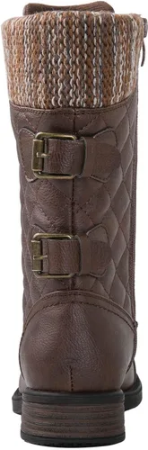 Vista 5 de GLOBALWIN Botines de tacón bajo con cordones para mujer