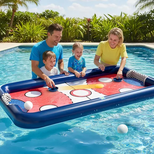 Vista 4 de Funscape Juguetes del juego de la piscina del hockey de los niños, juguete