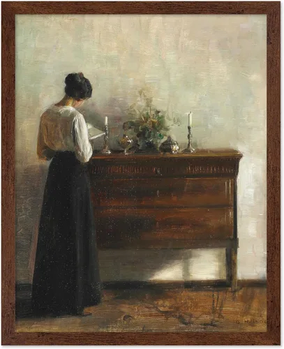 Vista 44 de Poster Master Póster vintage de la costurera, impresión retro de modista, bellas artes, arte impresionista, regalo para hombres y mujeres, gran