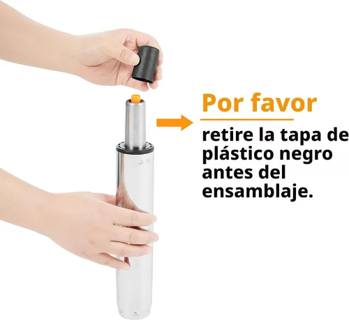Vista 9 de Yaheetech Silla de spa ajustable con ruedas, taburete redondo pequeño, silla de tatuaje, color negro