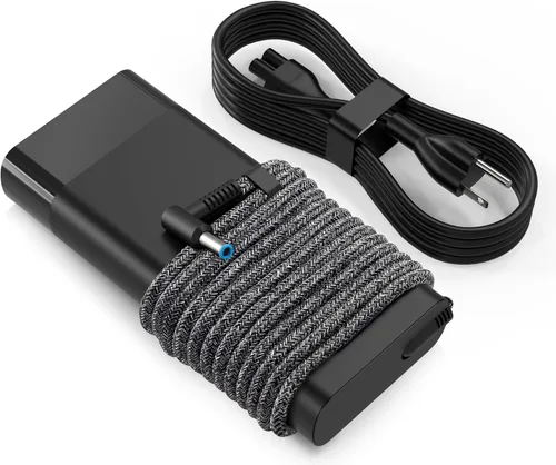 Vista 8 de Cargador de 45 W compatible con cargador de portátil HP Punta azul de 0.177 in, 741727-001 TPN-C125 HSTNN-LA40 HSTNN-DA40 854054-002 HSTNN-CA40