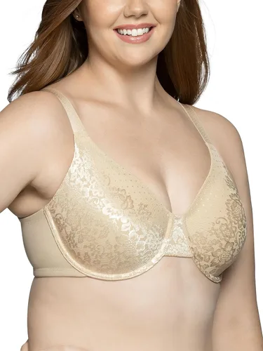 Vista 24 de Vanity Fair 71380 Sostén sin aro Beauty Back de figura completa para mujer, colores de moda Sin alambres - Blue Dreams