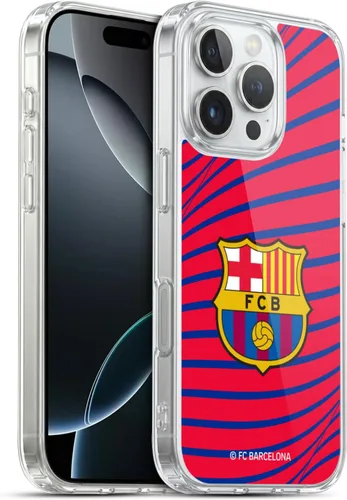 Vista 350 de Head Case Designs Funda de gel suave con licencia oficial del FC Barcelona Barca Crest Graphics [protección de grado militar] compatible con Apple