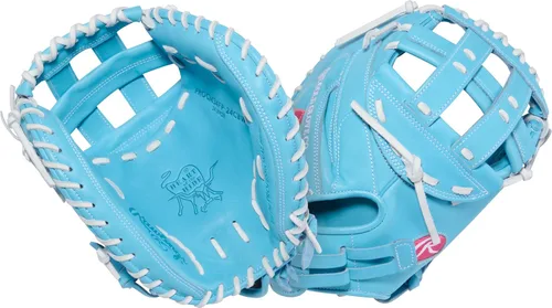 Vista 22 de 2026 Heart of the Hide Fastpitch Softball Gloves Premium Leather Camel / Azul marino Pro H Web